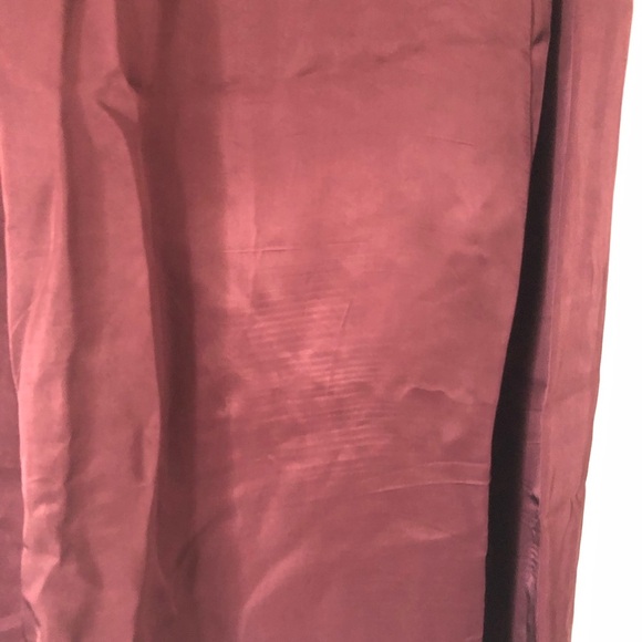 WILFRED Red Midi button-down Slit Skirt - Picture 6 of 17